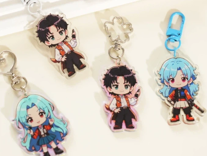 Custom Anime Keychains: Design Process Custom Anime Keychains: Design Process