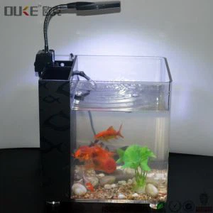 Mote New Style Rabatt Akryl Cylinder Akvarium Online
