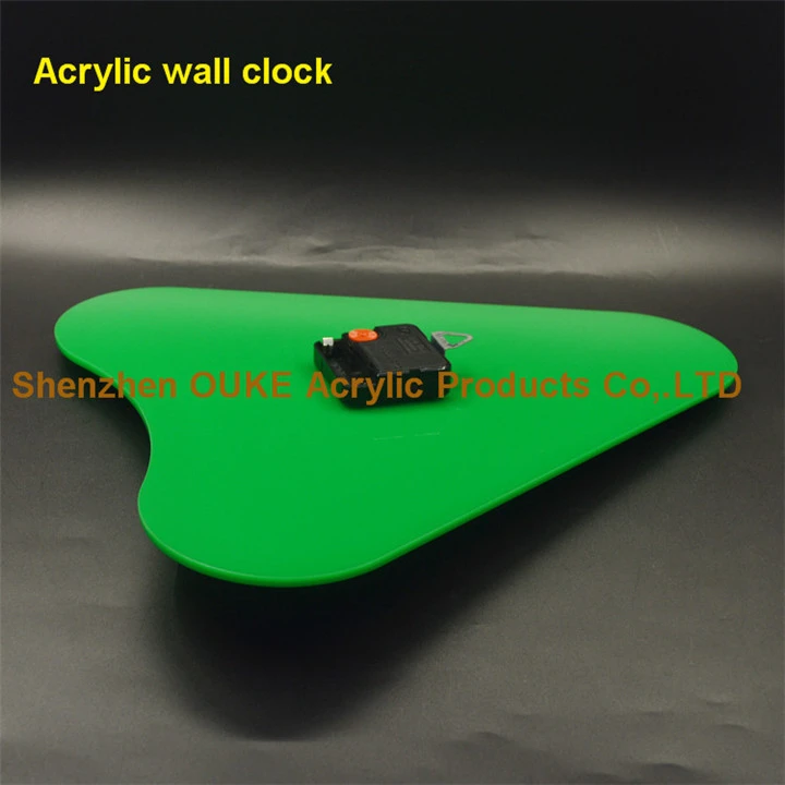 acrylic wall clock