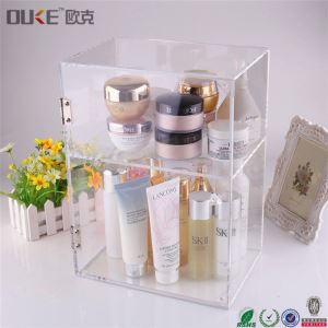 Klar Akryl Makeup Organizer-Makeup Clear Oppbevaring Glass Makeup Organizer