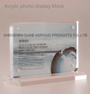 Fabrikken engros plast Display blokk fotoramme