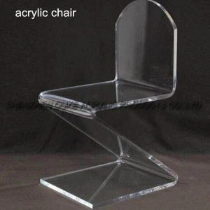 Klar akryl Z Type Transparent Chair