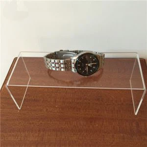 Shop Retail Crystal Square Riser Buffet Display stigerør akryl plater