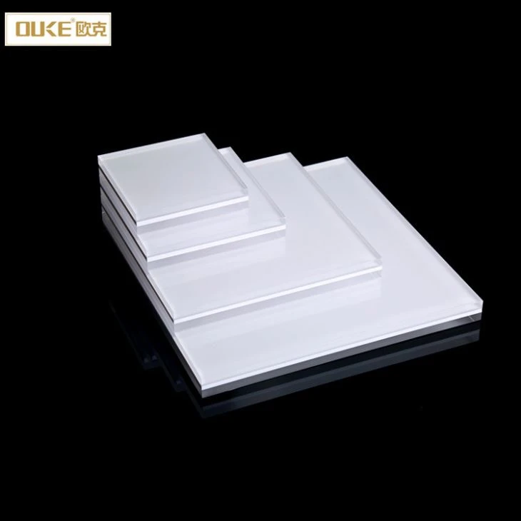 Custom Frosted Acrylic Jewelry Display Blocks