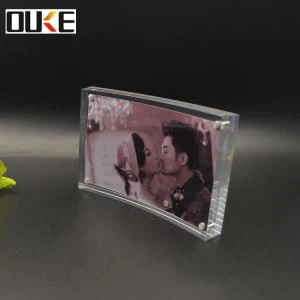 Custom Desktop Bent Akryl Photo Booth Frames