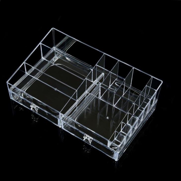 Wholesale Clear Acrylic Drawers Makeup Organizer